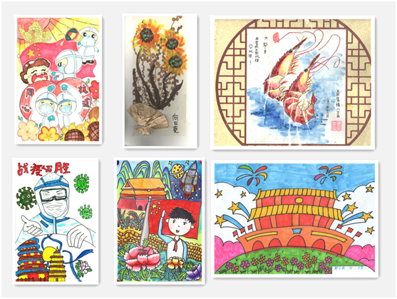 公司開展“喜迎黨的二十大  用童心書繪未來”  職工子女書畫、手工作品征集評比活動